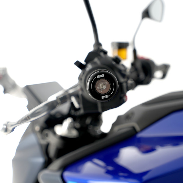 R&G Bar End Sliders for the BMW G310R / GS '17-, G310RR '22- & TVS Apache RR 310 '21-, Yamaha MT-09 '24-